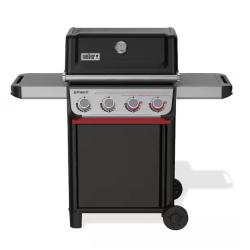 DALLAS LOCATION - Weber Spirit SB-E-425 4-Burner Liquid Propane Gas Grill in Black with Sear Zone and Weber Works Compatibility