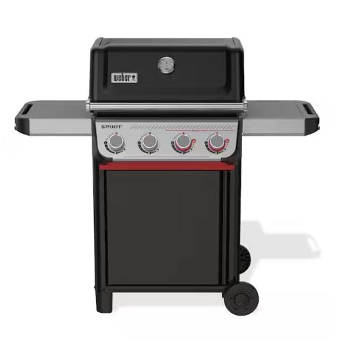 DALLAS LOCATION - Weber Spirit SB-E-425 4-Burner Liquid Propane Gas Grill in Black with Sear Zone and Weber Works Compatibility
