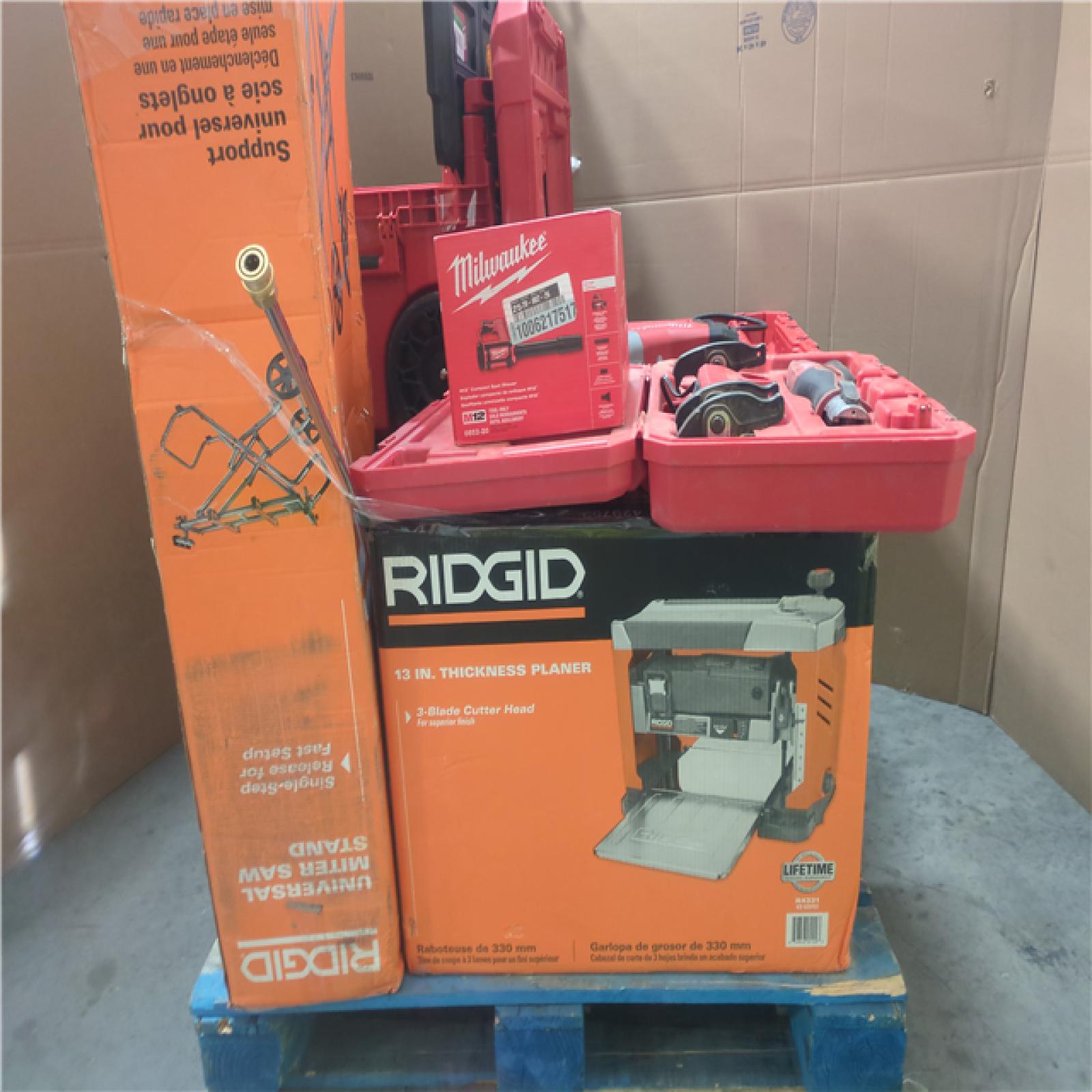 CALIFORNIA AS-IS TOOL PALLET