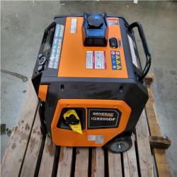 CALIFORNIA AS-IS GENERAC 5 200/3 900-WATT DUAL FUEL INVERTER GENERATOR