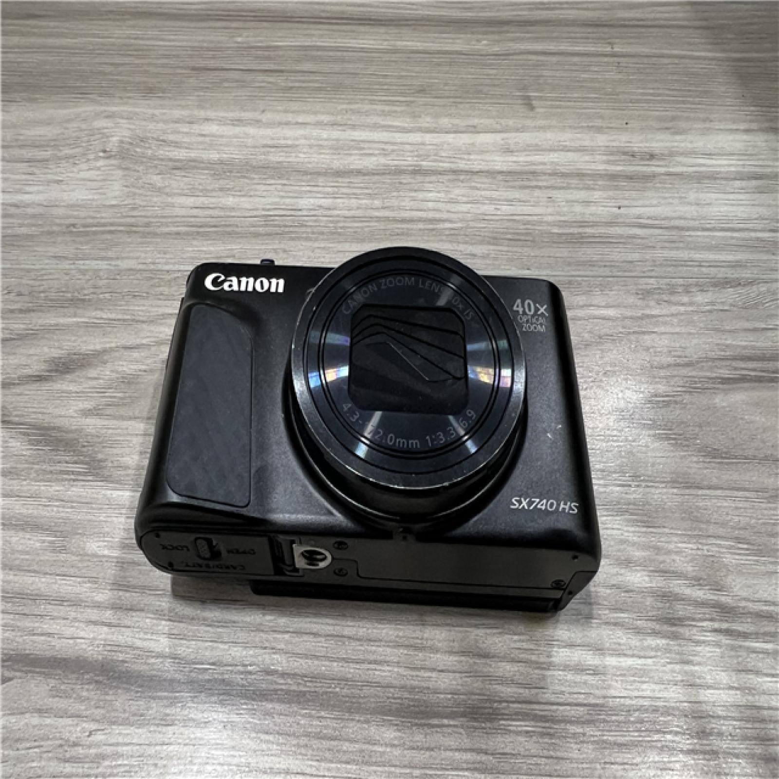 AS-IS Canon PowerShot SX740 HS Digital Camera