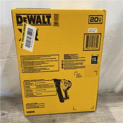 NEW - DEWALT 20V MAX XR Lithium-Ion Cordless 15-Gauge Angled Finish Nailer (Tool Only)