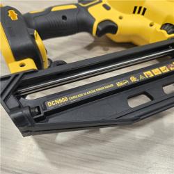 AS-IS DeWalt 20V 16 Gauge Cordless Angled Finish Nailer Kit