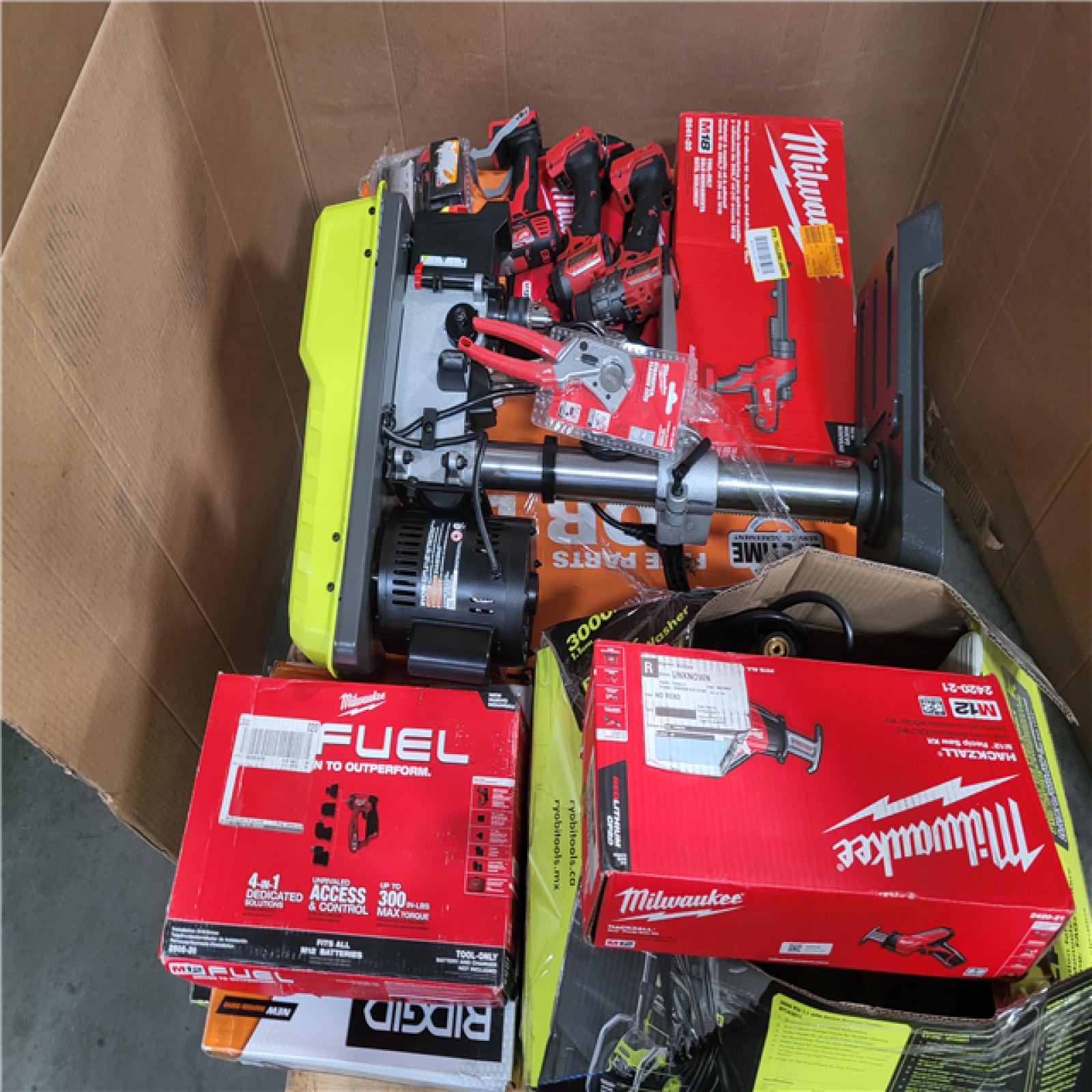 CALIFORNIA AS-IS TOOL PALLET