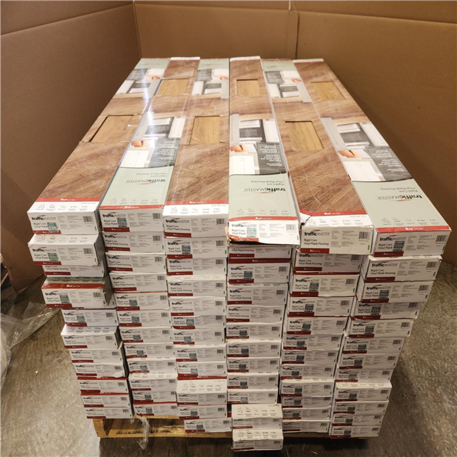 Phoenix NEW TrafficMaster Birchwood Meadows Oak 6 MIL x 6 in. W x 48 in. L Waterproof Click Lock Luxury Vinyl Plank Flooring (1580 sqft/72 case)