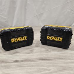 AS-IS DEWALT 20V MAX Lithium-Ion 6.0Ah and 4.0Ah Battery and Charger Starter Kit