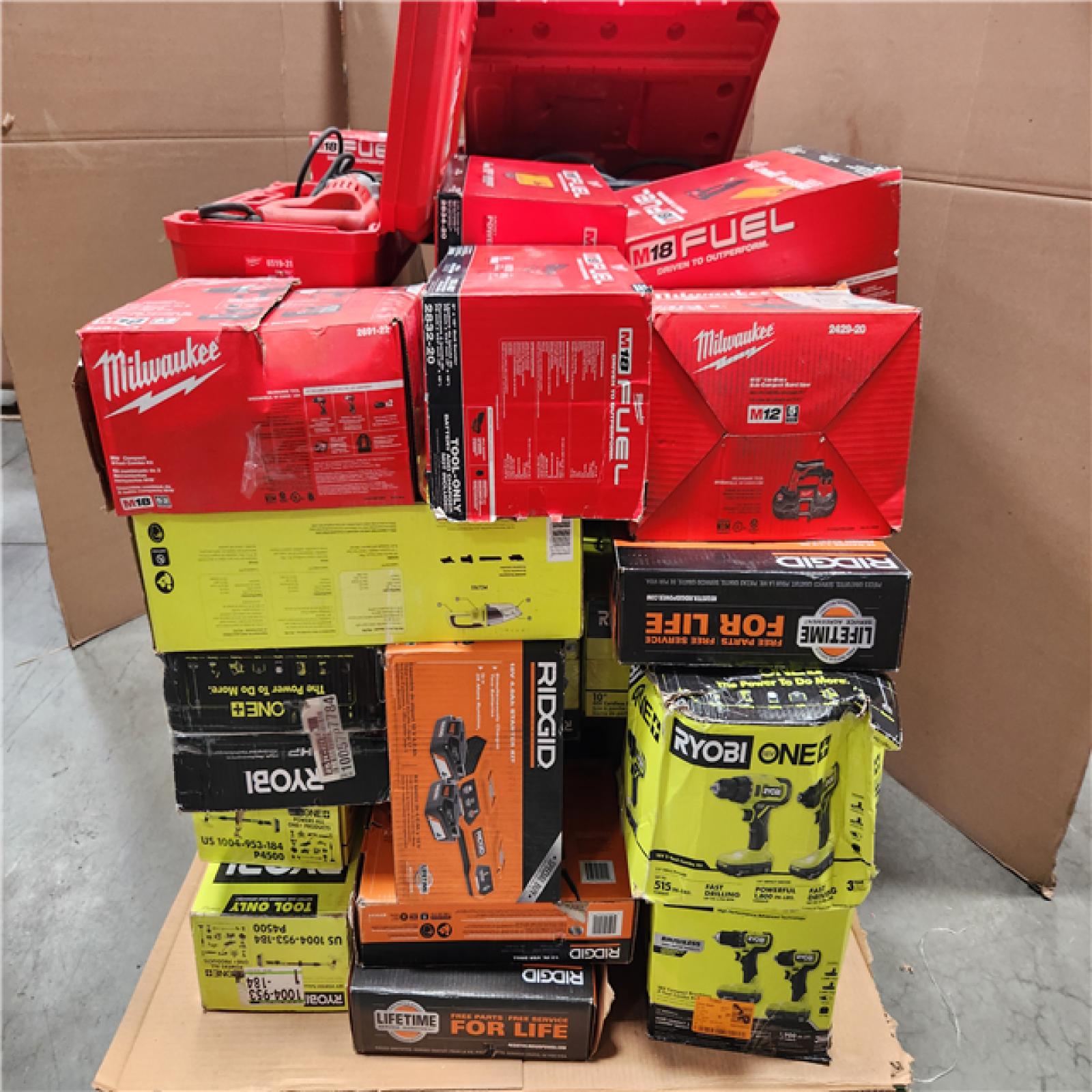 CALIFORNIA AS-IS TOOL PALLET