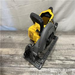 AS-IS DEWALT FLEXVOLT 60V MAX Cordless Brushless 7-1/4 in. Wormdrive Style Circular Saw (Tool Only)