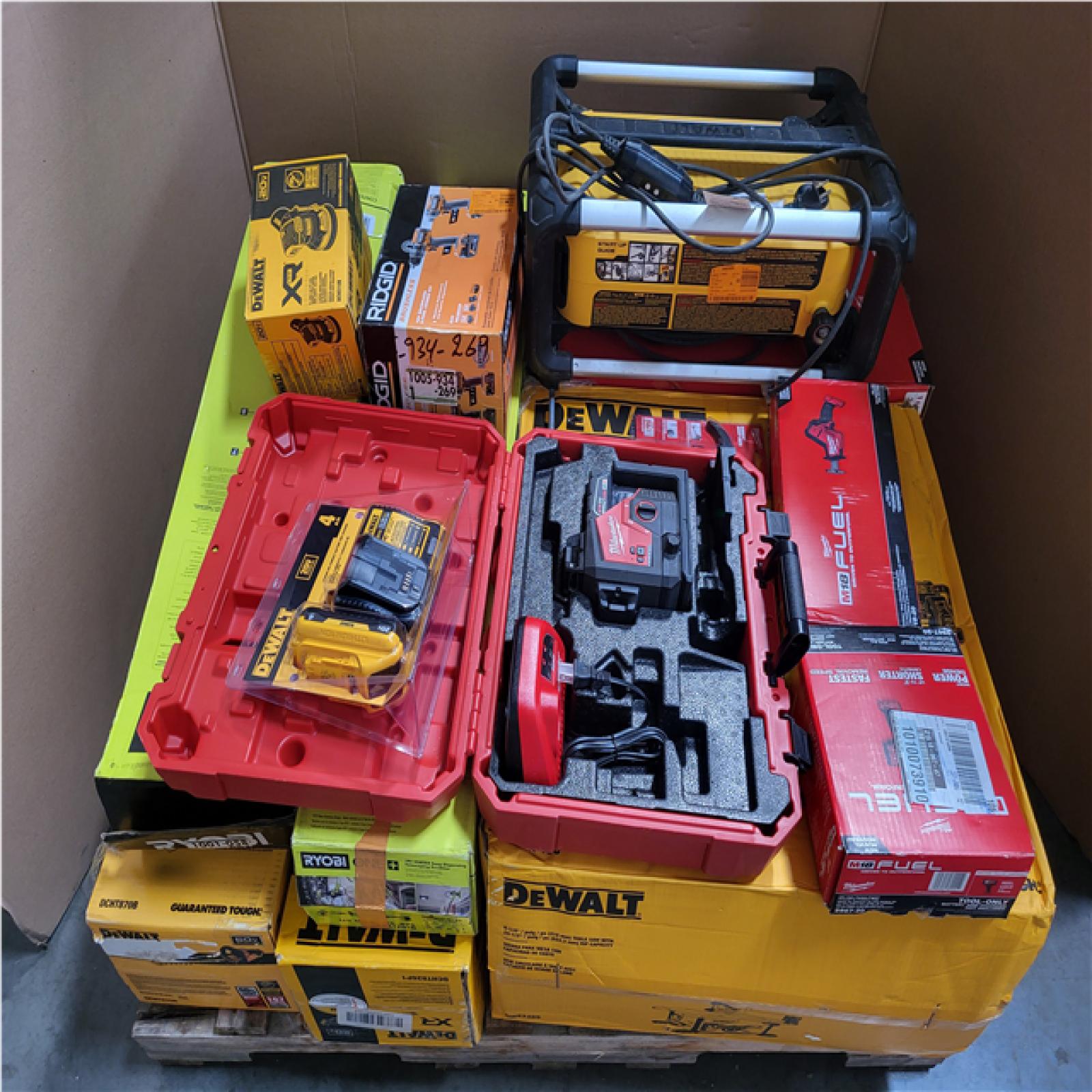 CALIFORNIA AS-IS TOOL PALLET