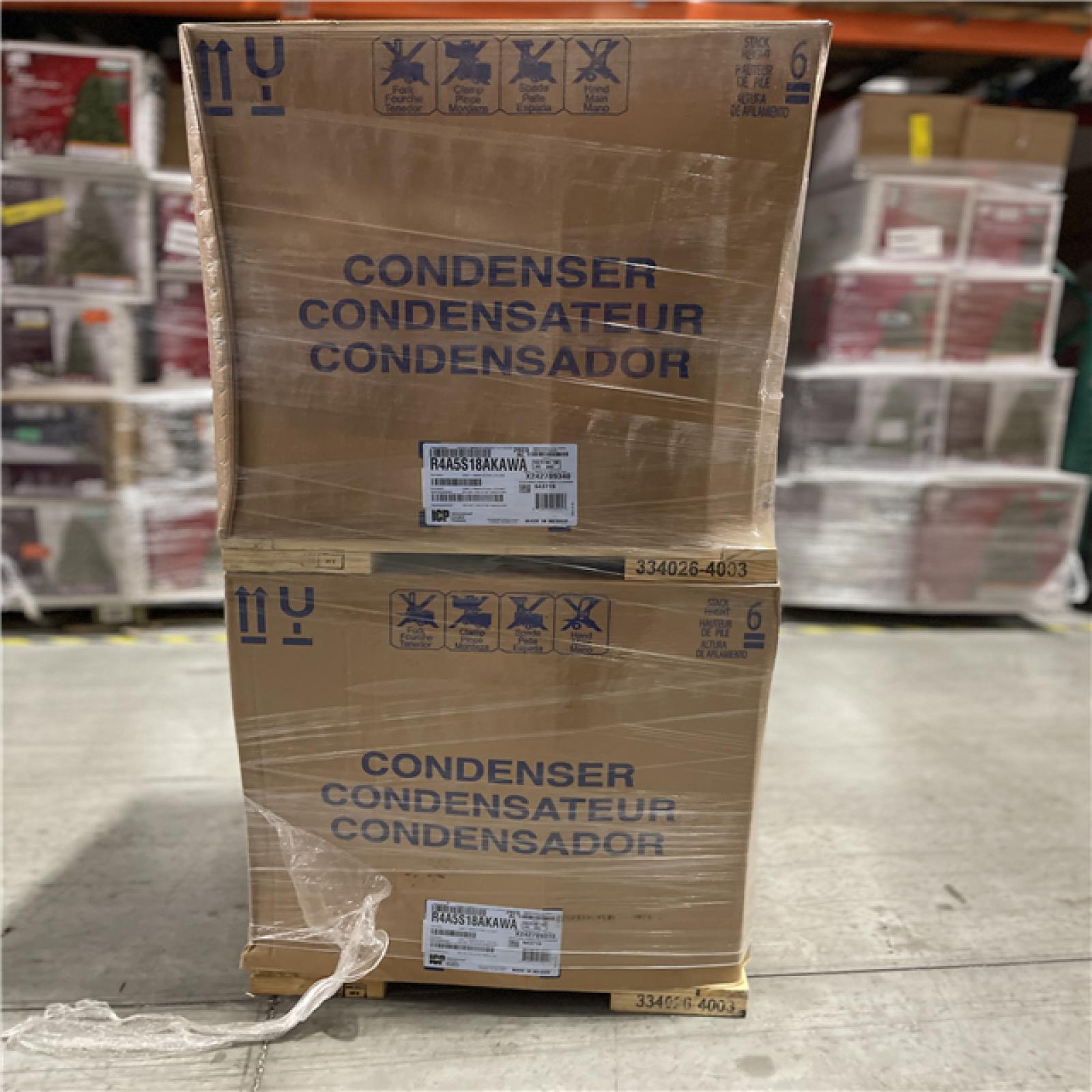 DALLAS LOCATION - Smartcomfort® by Carrier 1.5 Ton 14.3 Seer2 Condensing Unit PALLET-(2 UNITS)