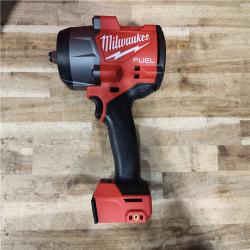 HOUSTON LOCATION - AS-IS (APPEARS LIKE NEW) Milwaukee FUEL 18V Lithium-Ion Brushless Cordless 1/2 in. Impact Wrench w/Friction Ring Kit
