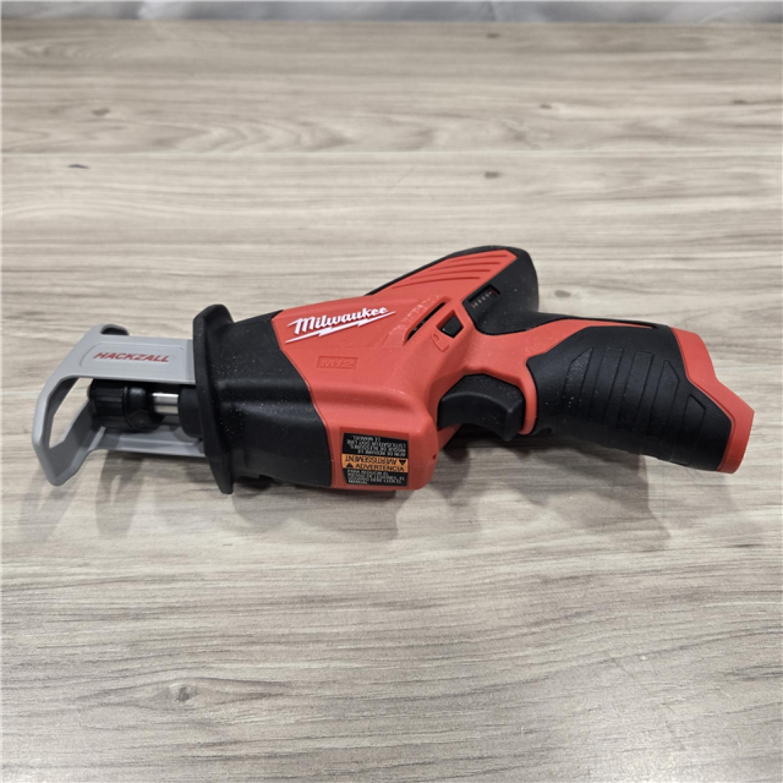 AS-IS Milwaukee 2420-21 12V 1.5Ah Cordless Straight Handle Reciprocating Saw Kit