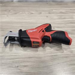 AS-IS Milwaukee 2420-21 12V 1.5Ah Cordless Straight Handle Reciprocating Saw Kit