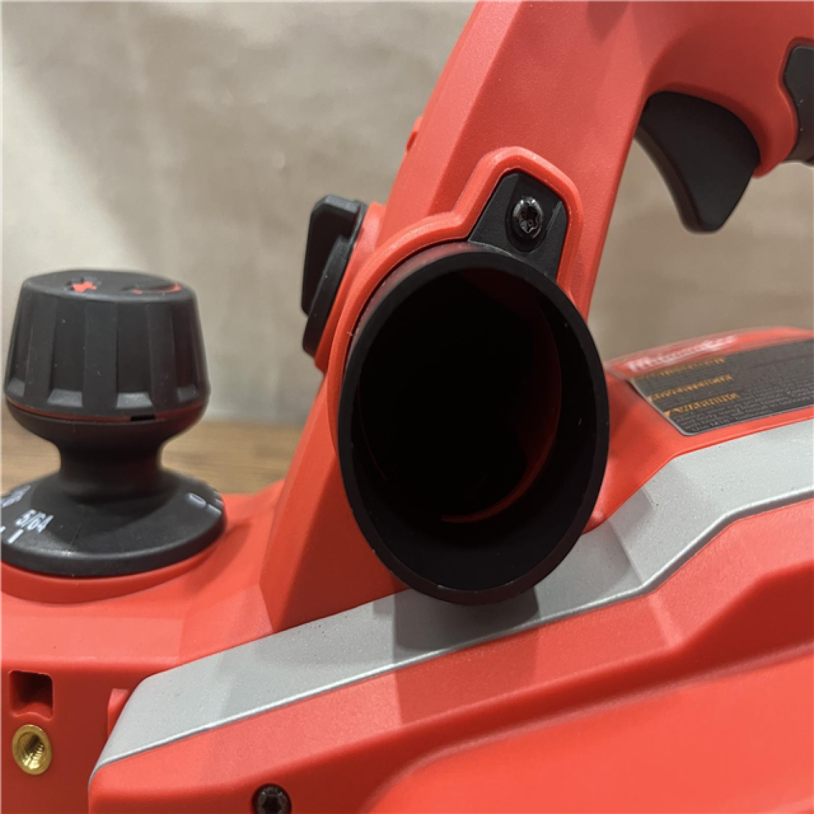AS-IS Milwaukee M18 18-Volt Lithium-Ion Cordless 3-1/4 in. Planer (Tool-Only)