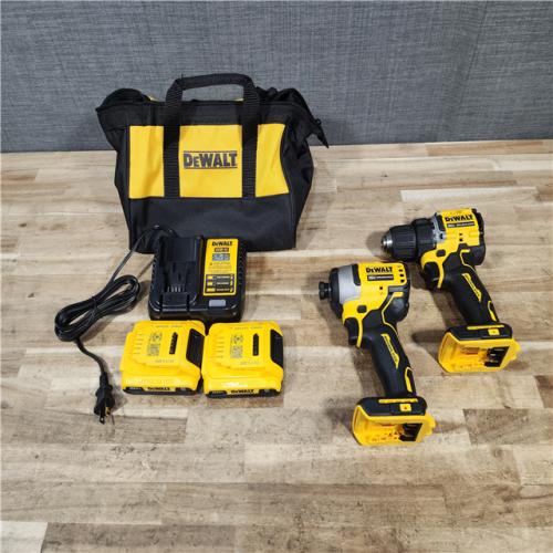 HOUSTON LOCATION - AS - IS DEWALT ATOMIC 20-Volt MAX Lithium-Ion Cordless Combo Kit