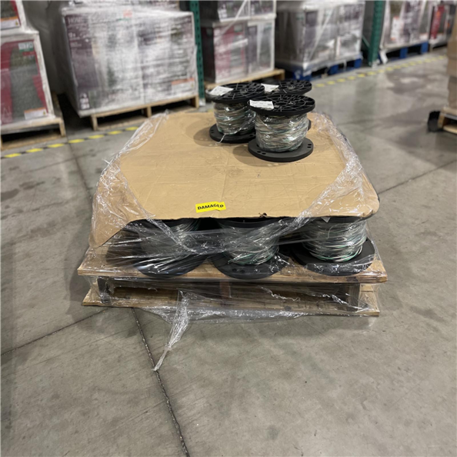 DALLAS LOCATION - Southwire 250 ft. 12/3-Gauge Black/White/Green Stranded CU THHN Tri- Wire P0ALLET-(16 UNITS)