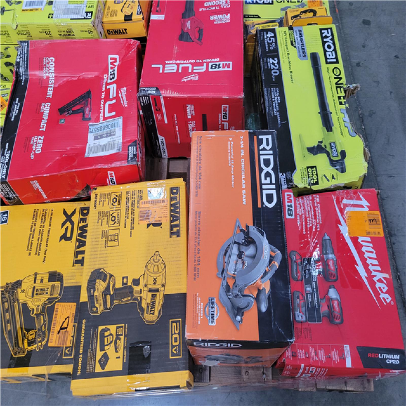 CALIFORNIA AS-IS TOOL PALLET