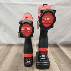 AS-IS- Milwaukee 12V Brushless Hammer Drill and Impact Driver Combo Kit