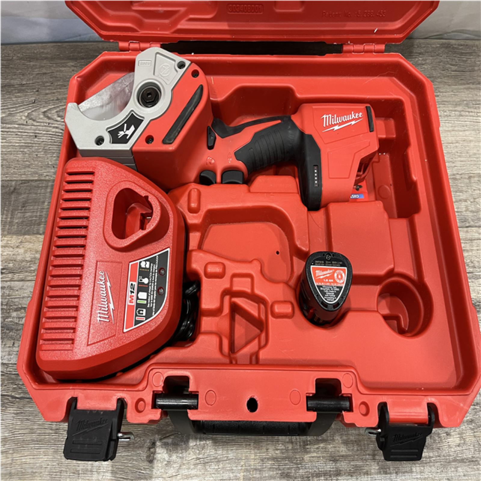 AS-IS Milwaukee 12V Lithium-Ion Cordless PVC Shear Kit