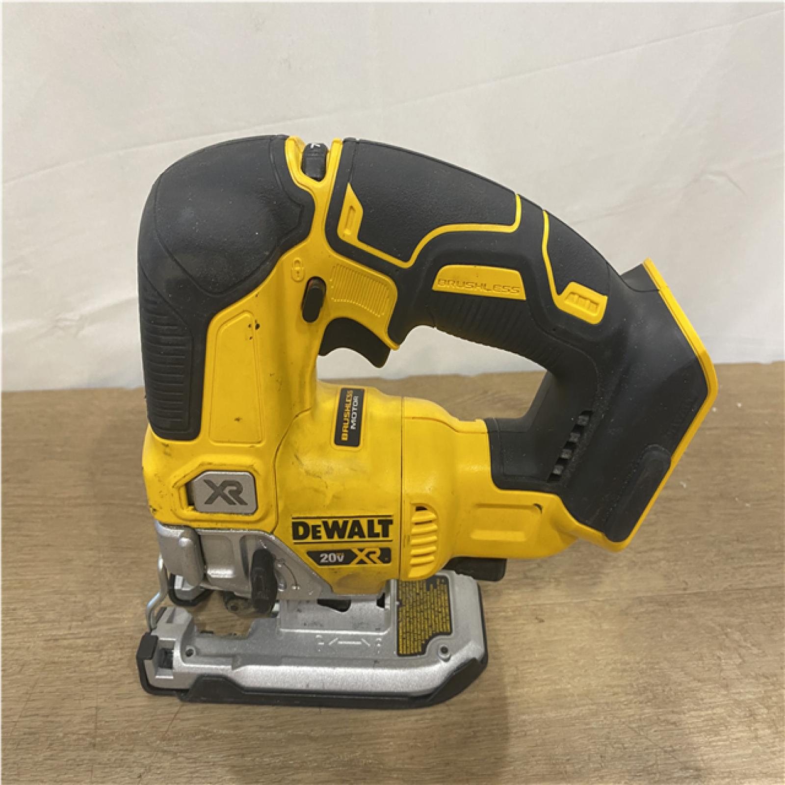 AS-IS DEWALT 20V MAX XR Cordless Brushless Jigsaw (Tool Only)