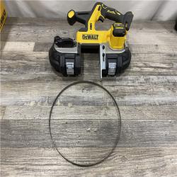 AS-IS DEWALT 20-Volt MAX 3-3/8 in. Cordless Brushless Bandsaw (Tool-Only)