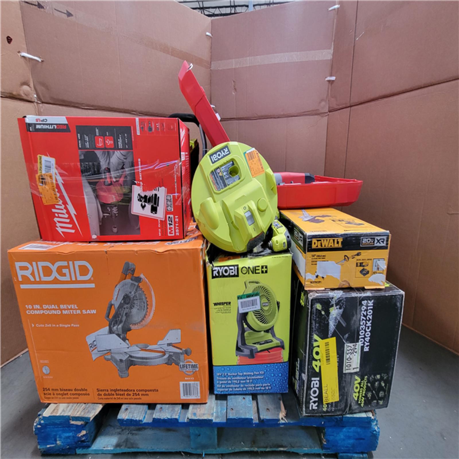 CALIFORNIA AS-IS TOOL PALLET