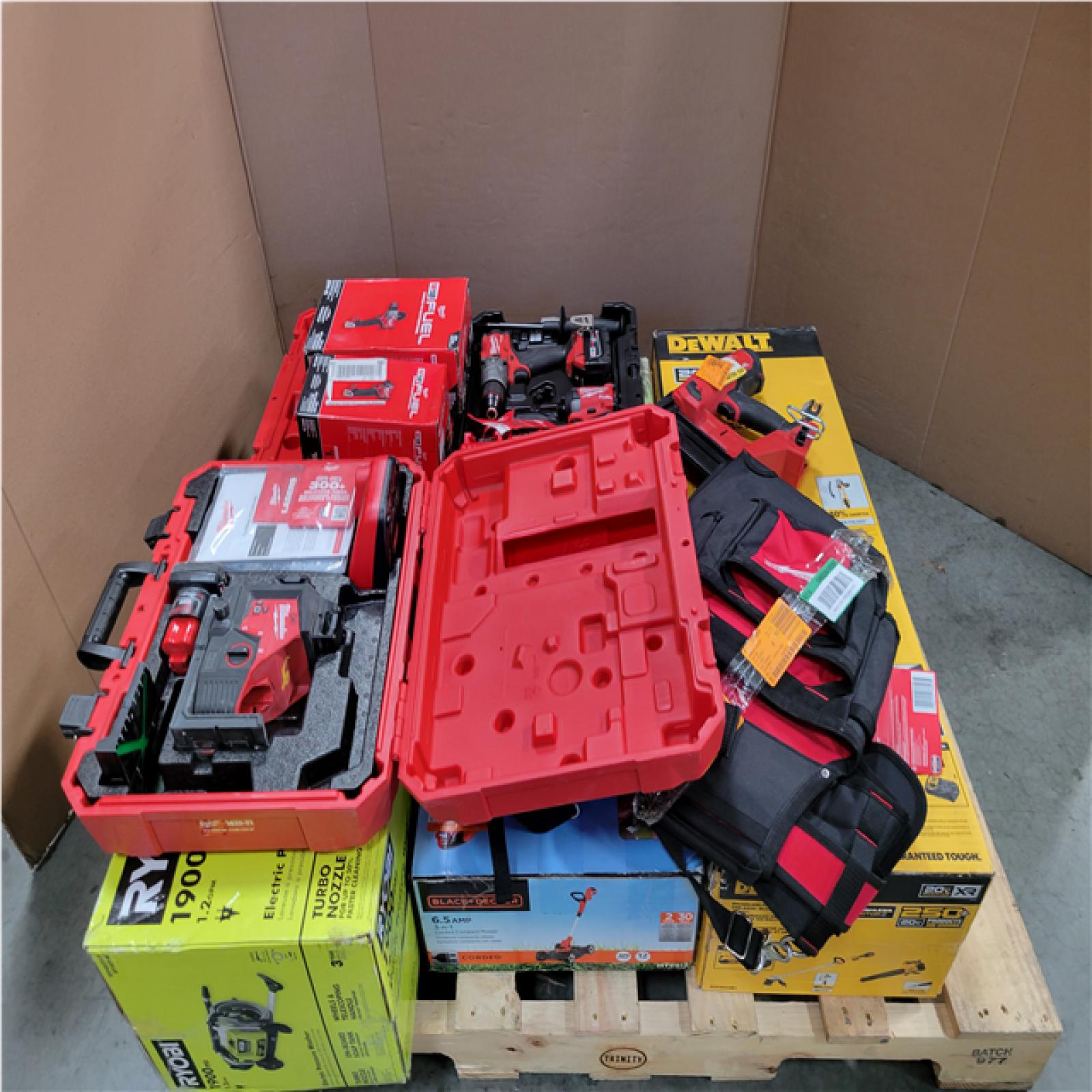 CALIFORNIA AS-IS TOOL PALLET