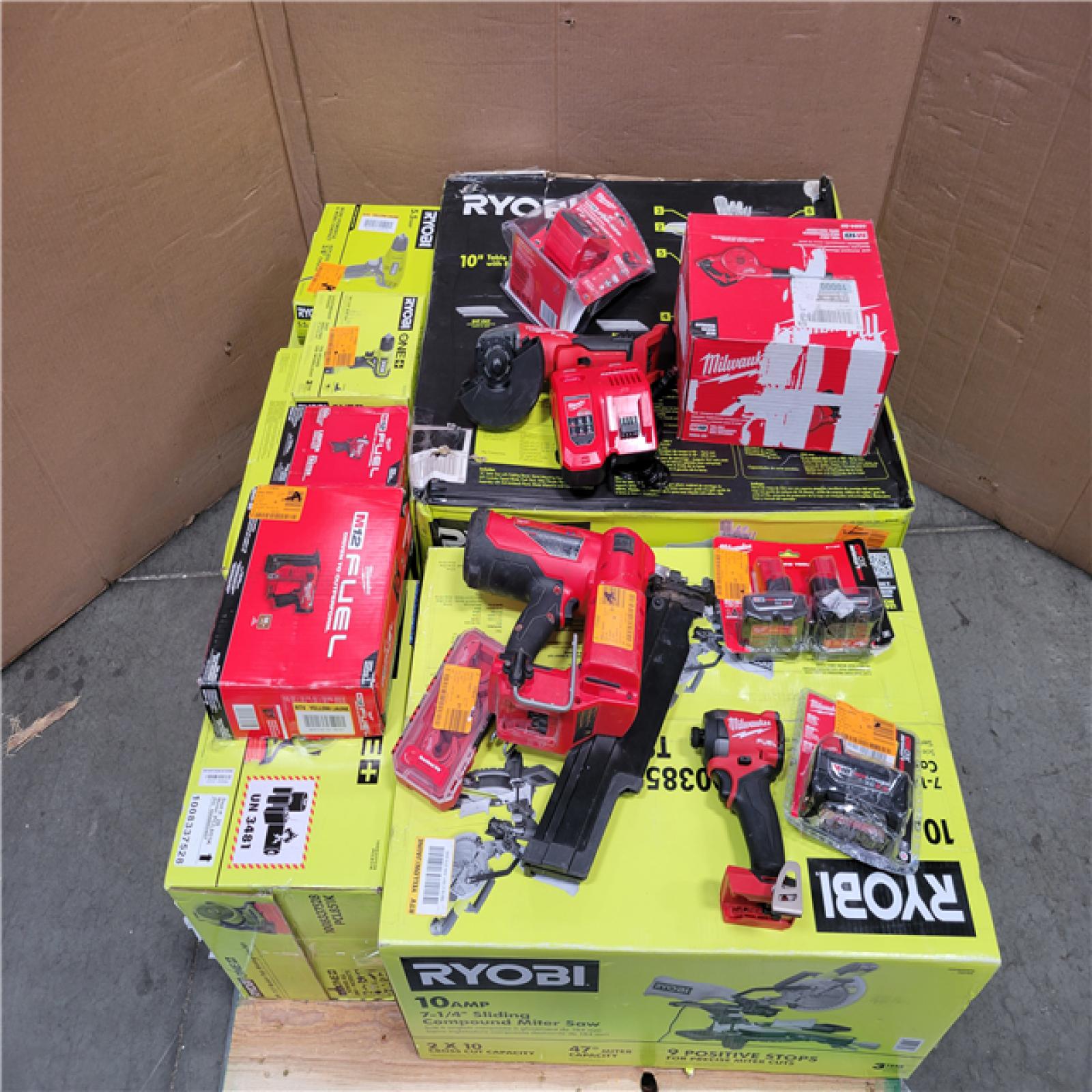 CALIFORNIA AS-IS TOOL PALLET