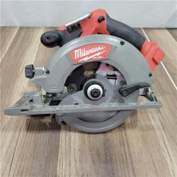 AS-IS MILWAUKEE M18 FUEL 18V Lithium-Ion Brushless Cordless 6-1/2 in. Circular Saw (Tool-Only)