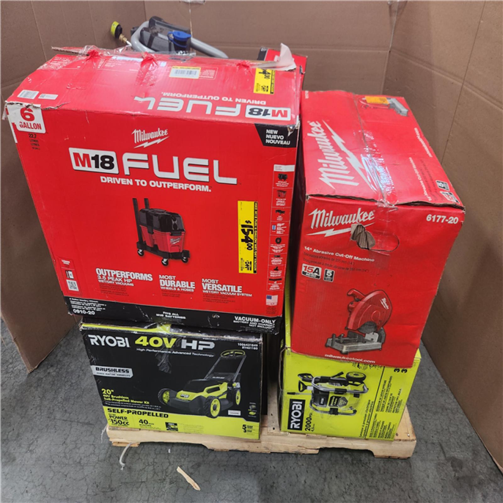 CALIFORNIA AS-IS TOOL PALLET