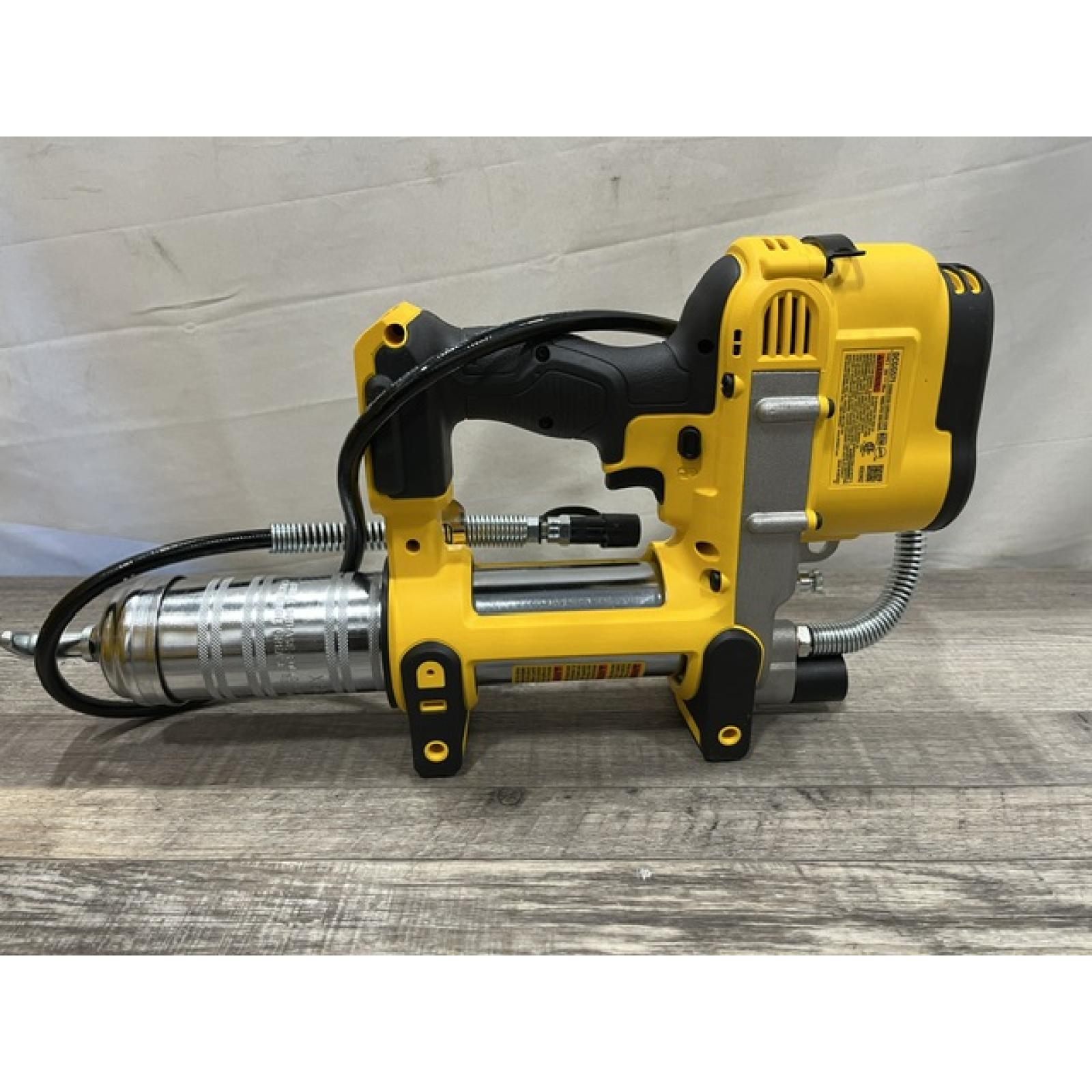AS-IS DEWALT 20-Volt MAX Cordless Grease Gun (Tool-Only)