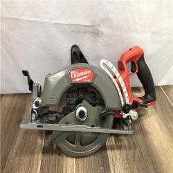 AS-IS Milwaukee FUEL 18V Lithium-Ion Cordless 7-1/4 in. Rear Handle Circular Saw (Tool-Only)