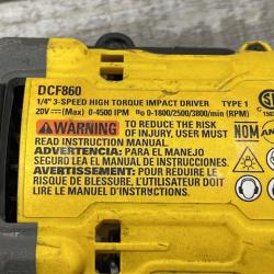 AS-IS DEWALT 20V MAX XR Cordless Impact Driver (Tool Only)