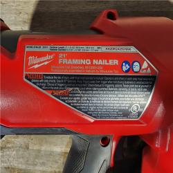 HOUSTON LOCATION - AS-IS Milwaukee 2744-20 M18 FUEL 3-1/2 in. 18-Volt 21-Degree Lithium-Ion Brushless Cordless Framing Nailer (Tool-Only)