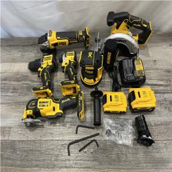 AS-IS DEWALT 20-Volt MAX ToughSystem Lithium-Ion 6-Tool Cordless Combo Kit