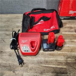 HOUSTON LOCATION - AS-IS Milwaukee 3497-22 12V Brushless Hammer Drill and Impact Driver Combo Kit