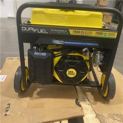 Dallas Location - As-Is Champion 201463 7850W Dual Fuel Generator