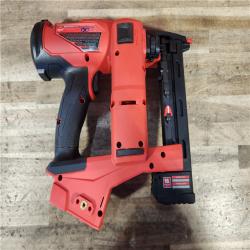HOUSTON LOCATION - AS-IS Milwaukee FUEL 18-Volt Lithium-Ion Brushless Cordless 18-Gauge 1/4 in. Narrow Crown Stapler (Tool-Only)
