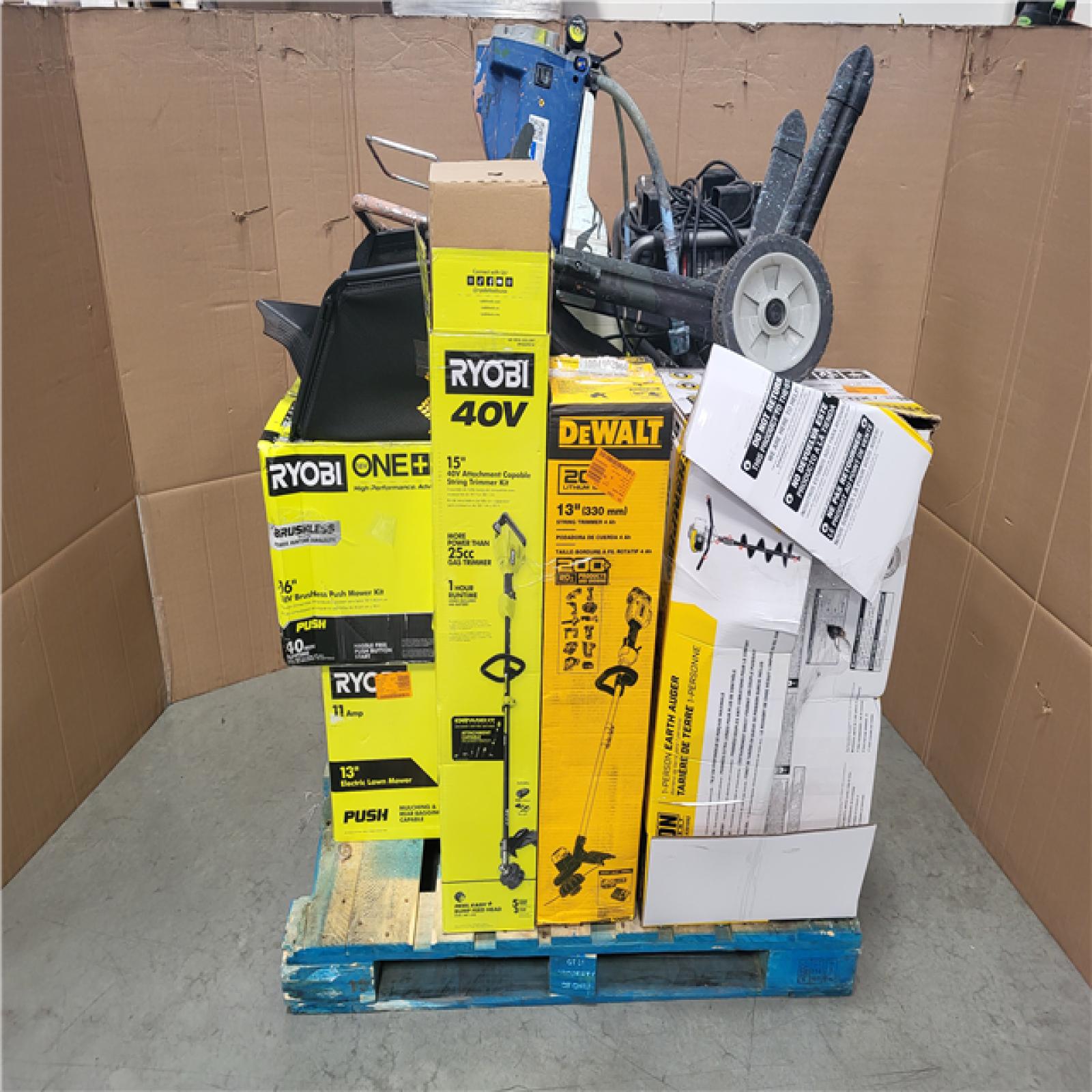 CALIFORNIA AS-IS OUTDOOR POWER EQUIPMENT