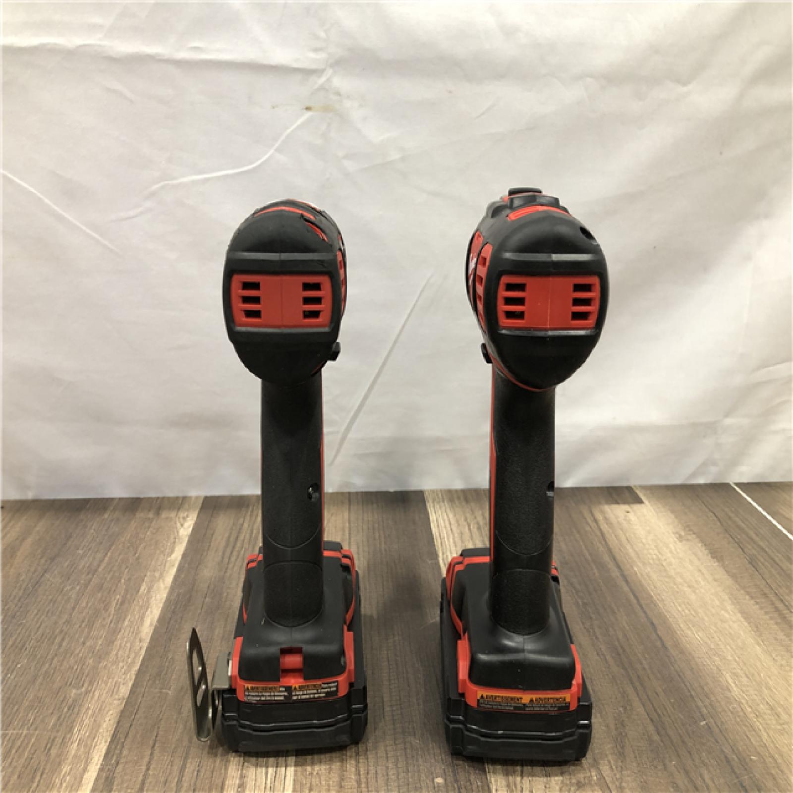 AS-IS Milwaukee 18V Lithium-Ion Cordless Drill Driver/Impact Driver Combo Kit