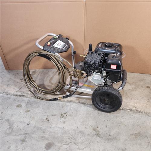 Houston location-AS-IS Simpson Aluminum 4400 PSI at 4.0 GPM KOHLER CH440 with AAA Triplex Pump Professional Gas Pressure Washer(NO SPRAY GUN)
