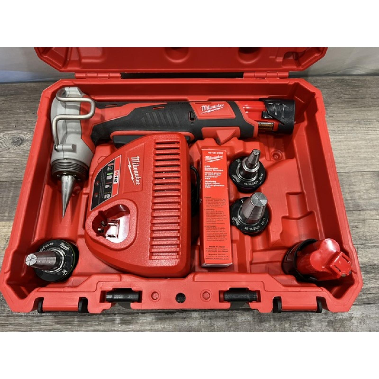 AS-IS Milwaukee Cordless PEX Expansion Tool Kit