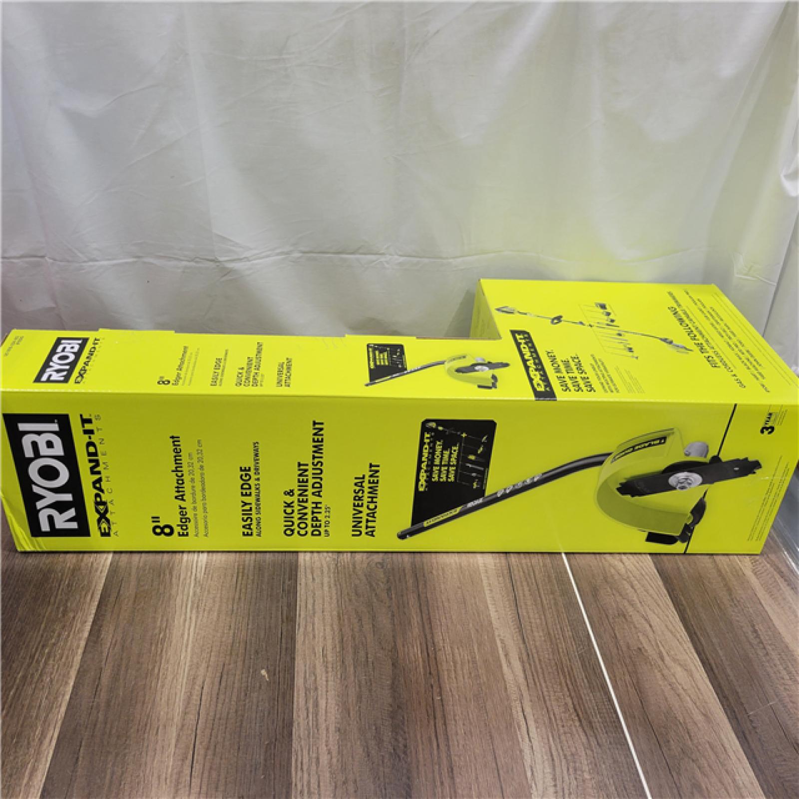 NEW! RYOBI Expand-It Universal Straight Shaft Edger Attachment