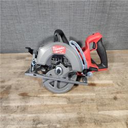 HOUSTON LOCATION - AS-IS MILWAUKEE 7-1/4 REAR HANDLE CIRCULAR SAW (TOOL ONLY)