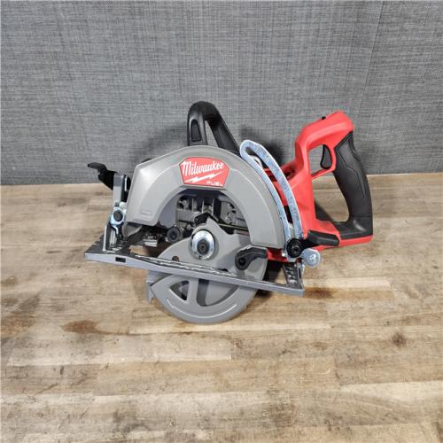 HOUSTON LOCATION - AS-IS MILWAUKEE 7-1/4 REAR HANDLE CIRCULAR SAW (TOOL ONLY)