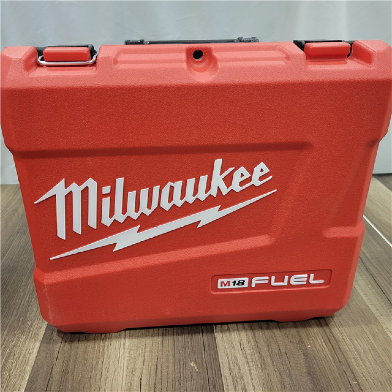 AS-IS  Milwaukee . 18V Brushless Compact Impact Wrench with Friction Ring Kit, Red & Black