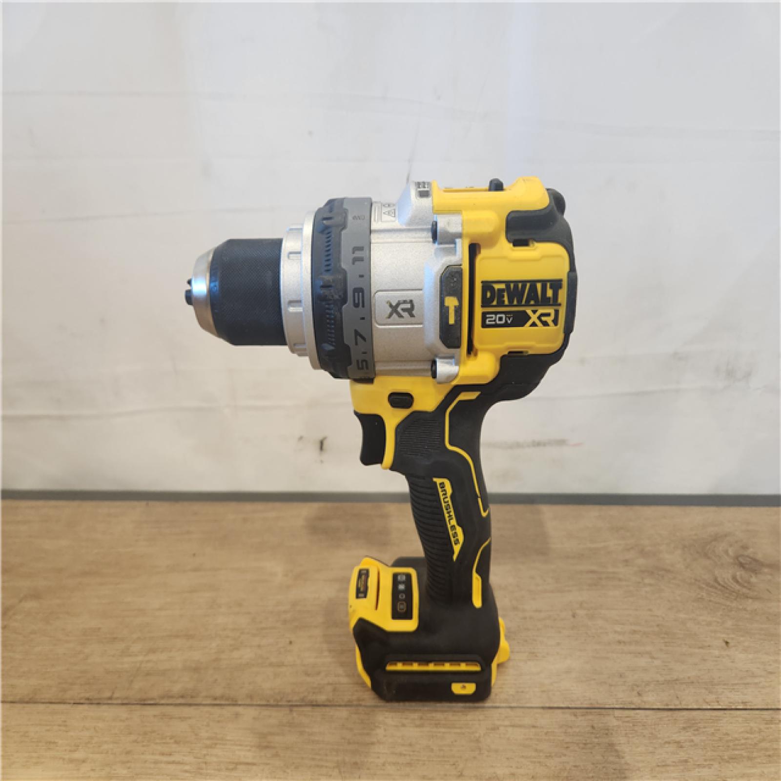 AS-IS- DEWALT 20V MAX Brushless Cordless 1/2 3-Speed Hammer Drill (Tool-Only)