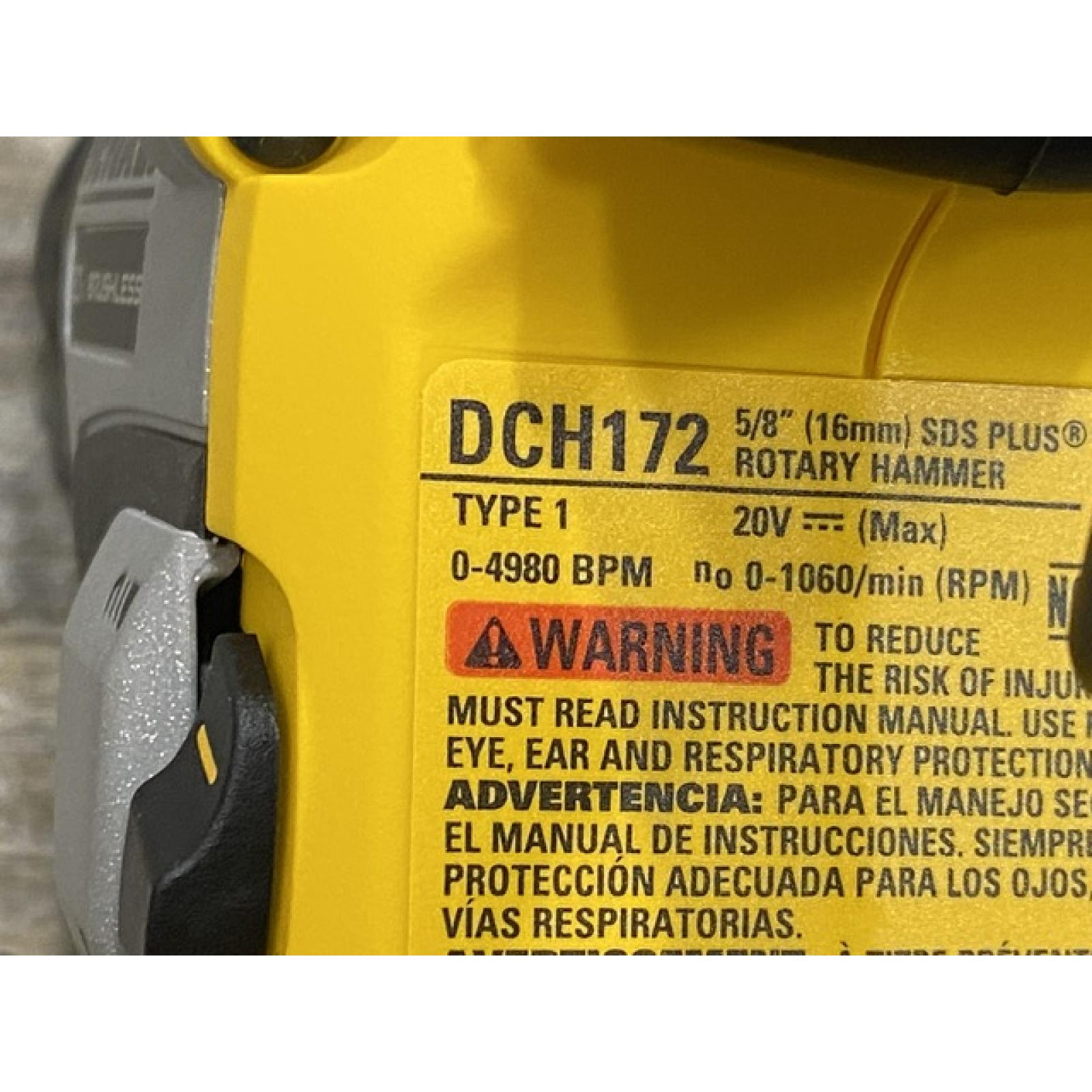 AS-IS DEWALT ATOMIC 20V MAX Cordless Brushless Ultra-Compact 5/8 in. SDS Plus Hammer Drill (Tool Only)