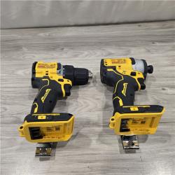 AS-IS Dewalt DCK225D2 20V MAX ATOMIC Compact Cordless Drill Driver and Impact Driver Combo Kit
