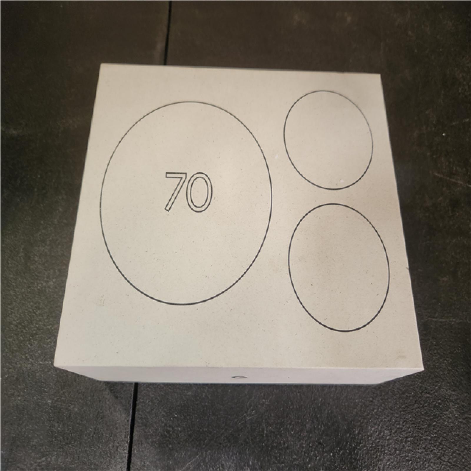 Phoenix AS-IS Google Nest Learning Thermostat (4th Gen) with  Nest Temperature Sensor (2nd Gen) - Polished Obsidian